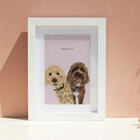 Personalized portrait of your pet. Turn your photo into a drawing