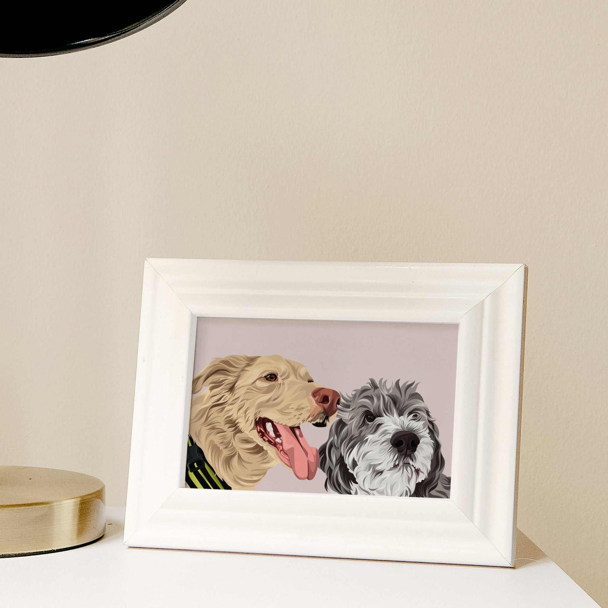 Personalized portrait of your pet. Turn your photo into a drawing