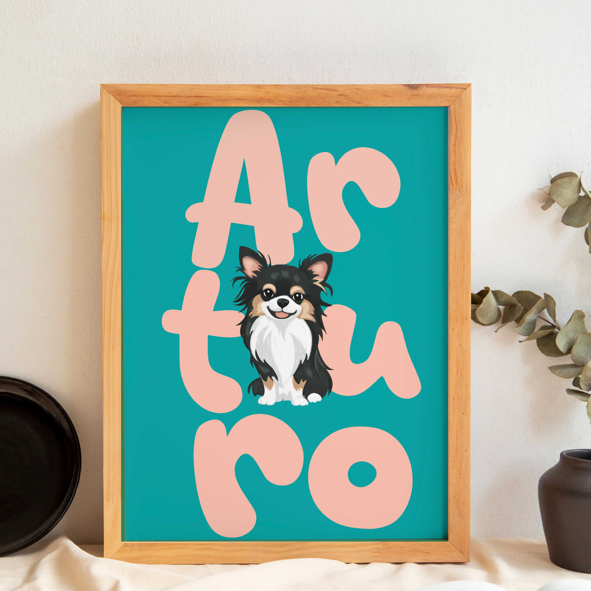 Ritratto personalizzato del tuo animale disegnato a mano da foto per regalo unico e amorevole